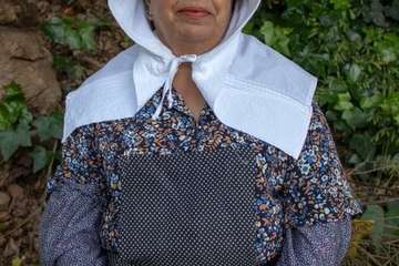 Las lavanderas, motivo de El Roque Azucarero para felicitar por el Día de Canarias/Yure Dial Fotografía.